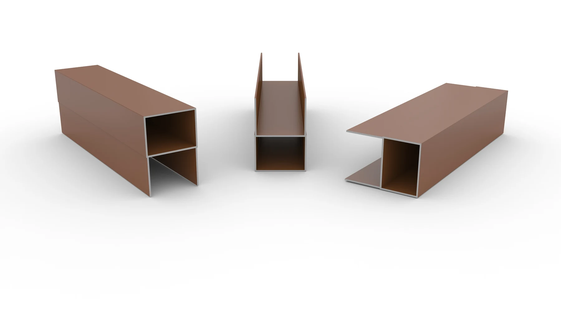 27-mm-Aluminiumprofil-Set