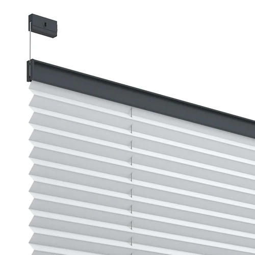 Verschraubtes Plissee-Vorhangsystem